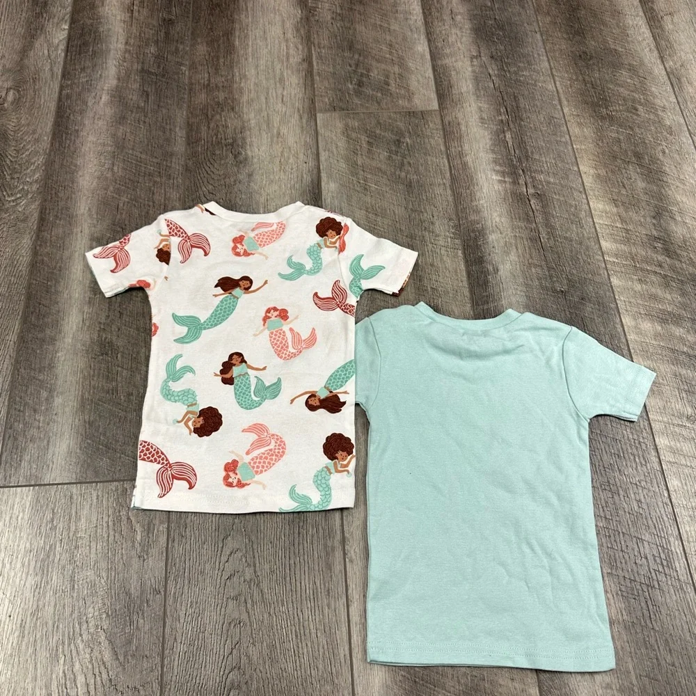 Carters Girls Mermaid PJ Top‎ Set